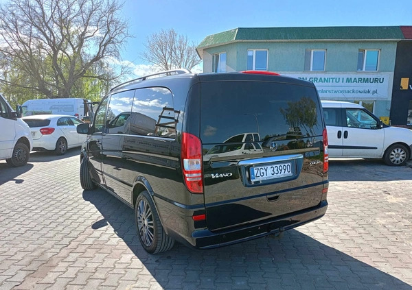 Mercedes-Benz Viano cena 69000 przebieg: 288000, rok produkcji 2012 z Gryfice małe 56